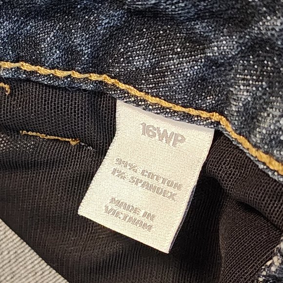 Pre-Owned Fashion Bug sz 16WP Stretch Boot Cut Jean with Tummy Tamer Inset - Picture 5 of 12